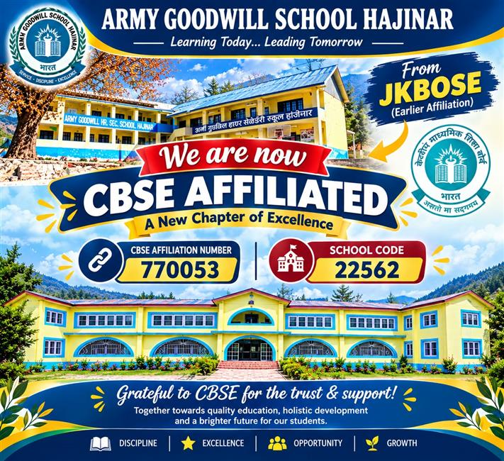 Affiliated to cbse