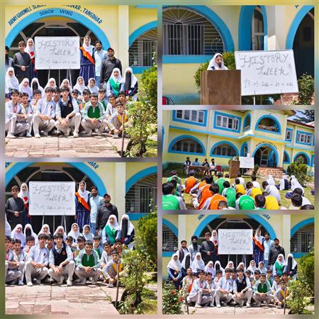 Army Goodwill School Hajinar enthusiastically celebrated History Week from 18th to 23rd May 2026