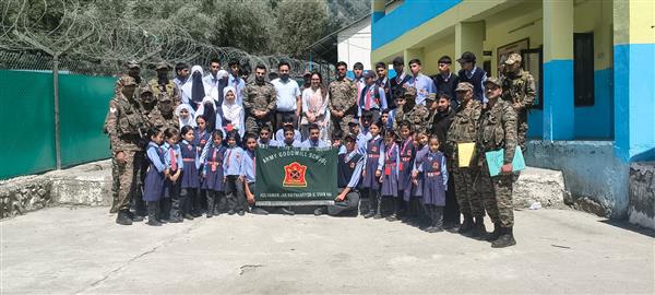 Health, Medical & Dental Check-up Camp Held at Army Goodwill School Hajinar