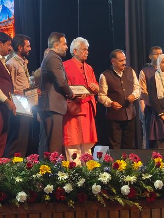 AGS Hajinar Student Felicitated by Hon’ble Lieutenant Governor at Tagore Hall